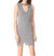 Choker Dress In Heather Grey - Heather Grey