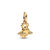 Disney Aladdin Scarab Beetle Dangle Charm Bracelet - Gold