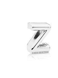 Letter Z Charm - Silver