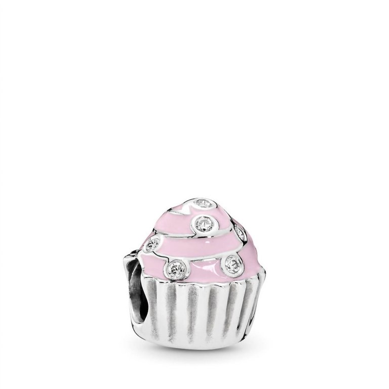 Sweet Cupcake Charm - Pink