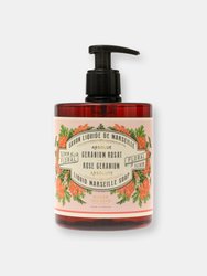 Rose Geranium Liquid Marseille Soap 16.9floz/500ml