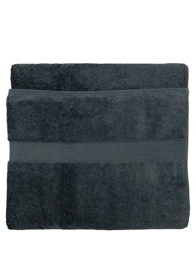 Paoletti Cleopatra Egyptian Cotton Bath Towel - Charcoal product