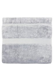 Cleopatra Egyptian Cotton Bath Towel - Silver - Silver