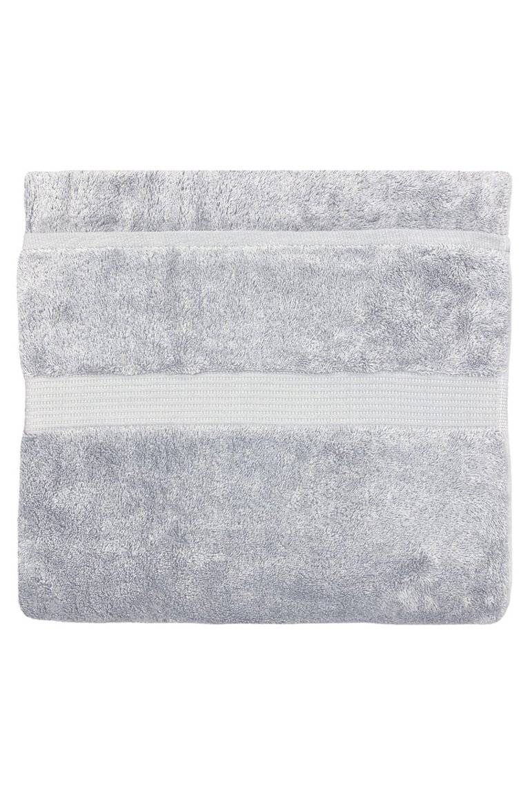 Cleopatra Egyptian Cotton Bath Towel - Silver - Silver