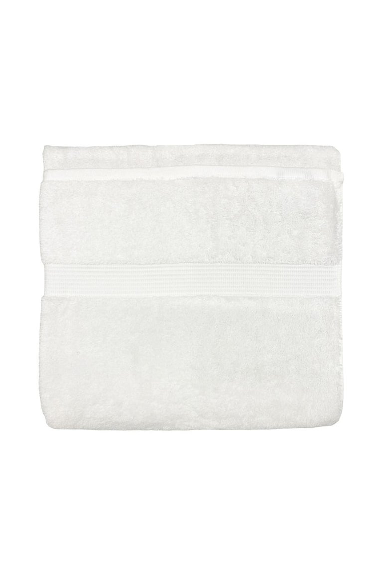 Cleopatra Egyptian Cotton Bath Towel - White - White