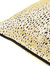 Estelle Spotted Throw Pillow Cover - Gold/Black