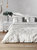 Jacquard Marble Duvet Set UK - King - Oyster - Oyster