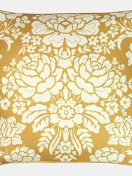 Melrose Floral Throw Pillow Cover - Honey - Honey