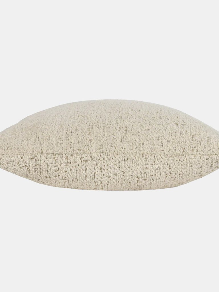 Nellim Boucle Textured Throw Pillow Cover In Natural - 40cm x 50cm