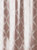 Olivia Pencil Pleat Curtains - Blush Red (66in x 90in) (66in x 90in)