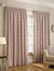 Olivia Pencil Pleat Curtains - Blush Red (66in x 90in) (66in x 90in) - Blush Red