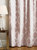 Olivia Pencil Pleat Curtains - Blush Red (90in x 90in) (90in x 90in)
