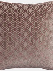 Paoletti Avenue Cushion Cover (Blush Pink) (One Size) - Blush Pink