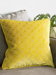 Paoletti Avenue Cushion Cover (Ochre Yellow) (One Size)