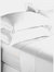Paoletti Cotton Fitted Sheet (White) (Full) (Full) (UK - Double) - White
