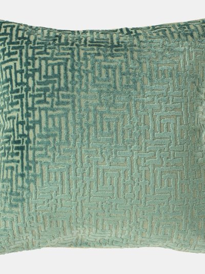 Paoletti Paoletti Delphi Cushion Cover (Teal) (One Size) product