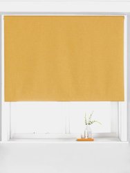 Paoletti Eclipse Roller Blind (Ochre) (44 in x 63.7 in)