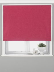 Paoletti Eclipse Roller Blind (Pink) (24 in x 63.7 in)