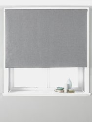 Paoletti Eclipse Roller Blind (Silver) (24 in x 63.7 in)