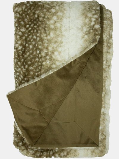 Paoletti Paoletti Fawn Throw (Brown/Cream) (One Size) product