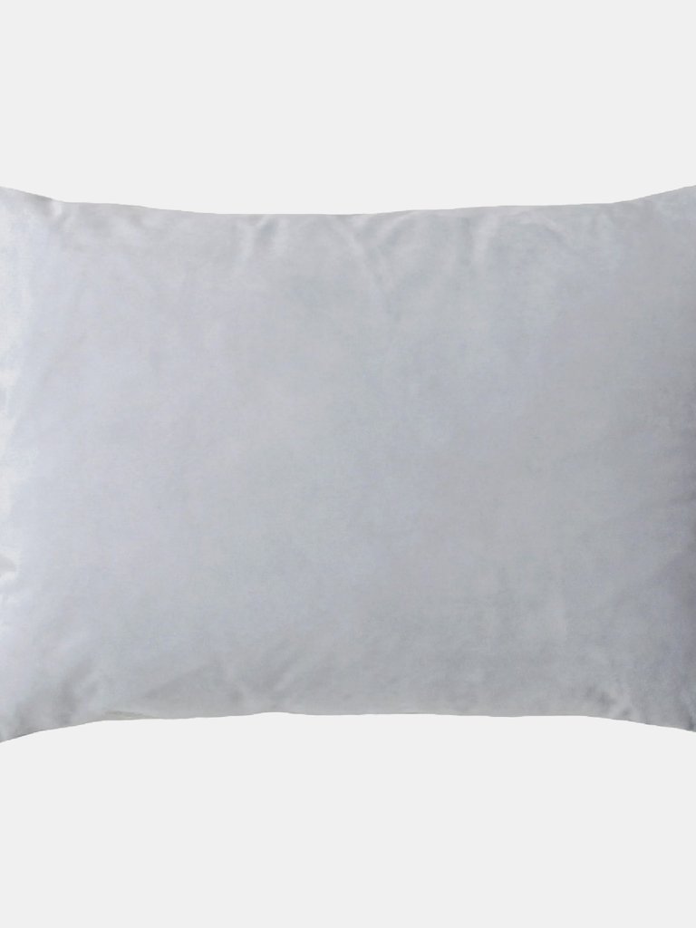 Paoletti Fiesta Rectangle Cushion Cover (Dove/Silver) (13.7 x 19.7in) - Dove/Silver