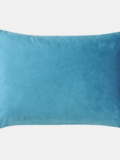 Paoletti Paoletti Fiesta Rectangle Cushion Cover (Teal/Bamboo) (13.7 x 19.7in) product