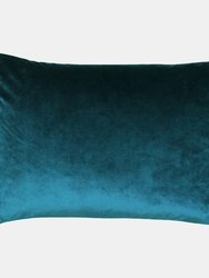 Paoletti Fiesta Rectangle Cushion Cover (Teal/Berry) (13.7 x 19.7in) - Teal/Berry