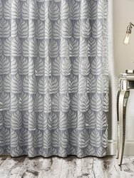 Paoletti Horto Eyelet Curtains (Blue) (46in x 72in) (46in x 72in)
