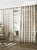Paoletti Horto Eyelet Curtains (Natural) (66in x 72in) (66in x 72in) - Natural