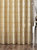 Paoletti Horto Eyelet Curtains (Ochre Yellow) (46in x 56in) (46in x 56in)