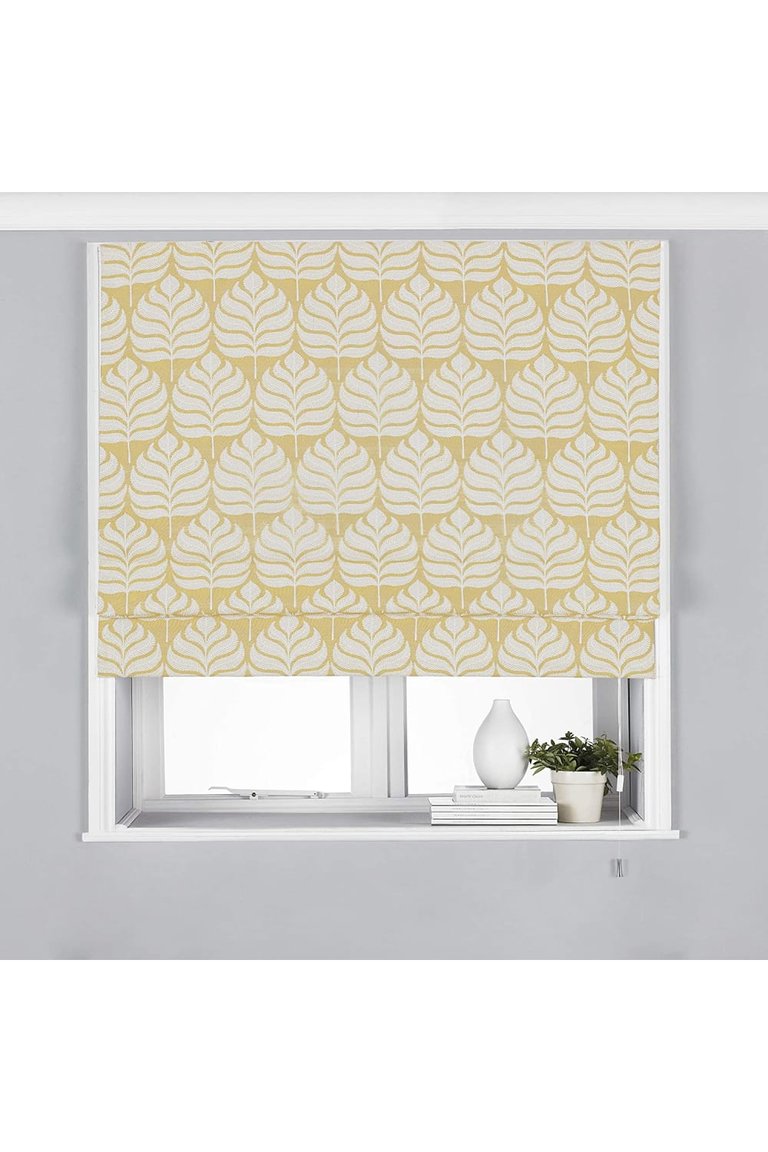 Paoletti Horto Roman Blind (Ochre Yellow) (36in x 54in) - Ochre Yellow