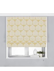 Paoletti Horto Roman Blind (Ochre Yellow) (60in x 54in) - Ochre Yellow