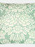 Paoletti Melrose Floral Throw Pillow Cover (Sage) (One Size) - Sage