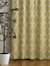 Paoletti Olivia Pencil Pleat Curtains (Citrus Yellow) (90in x 72in) (90in x 72in) - Citrus Yellow