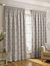 Paoletti Olivia Pencil Pleat Curtains (Gray) (46in x 54in) (46in x 54in) - Gray