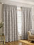 Paoletti Olivia Pencil Pleat Curtains (Gray) (90in x 72in) (90in x 72in) - Gray