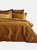 Paoletti Palmeria Contemporary Oxford Pillowcase (Gold) (50cm x 75cm) - Gold