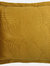 Paoletti Palmeria Cushion Cover (Gold) (One Size) - Gold