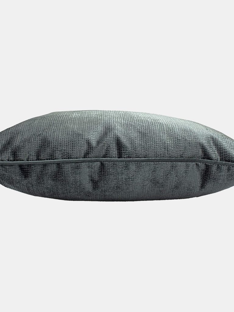 Paoletti Stella Cushion Cover (Dark Graphite) (One Size)
