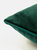 Paoletti Stella Cushion Cover (Emerald Green) (One Size)