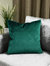 Paoletti Stella Cushion Cover (Emerald Green) (One Size)