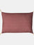 Somerton Floral Throw Pillow Cover Mulberry - One Size
