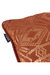 Tayanna Velvet Metallic Throw Pillow Cover - Brick Red