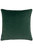 Tayanna Velvet Metallic Throw Pillow Cover - Emerald