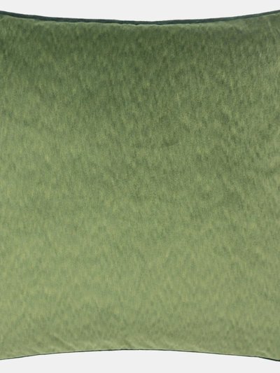 Paoletti Torto Velvet Rectangular Throw Pillow Cover In Moss/Emerald - 50cm x 50cm product
