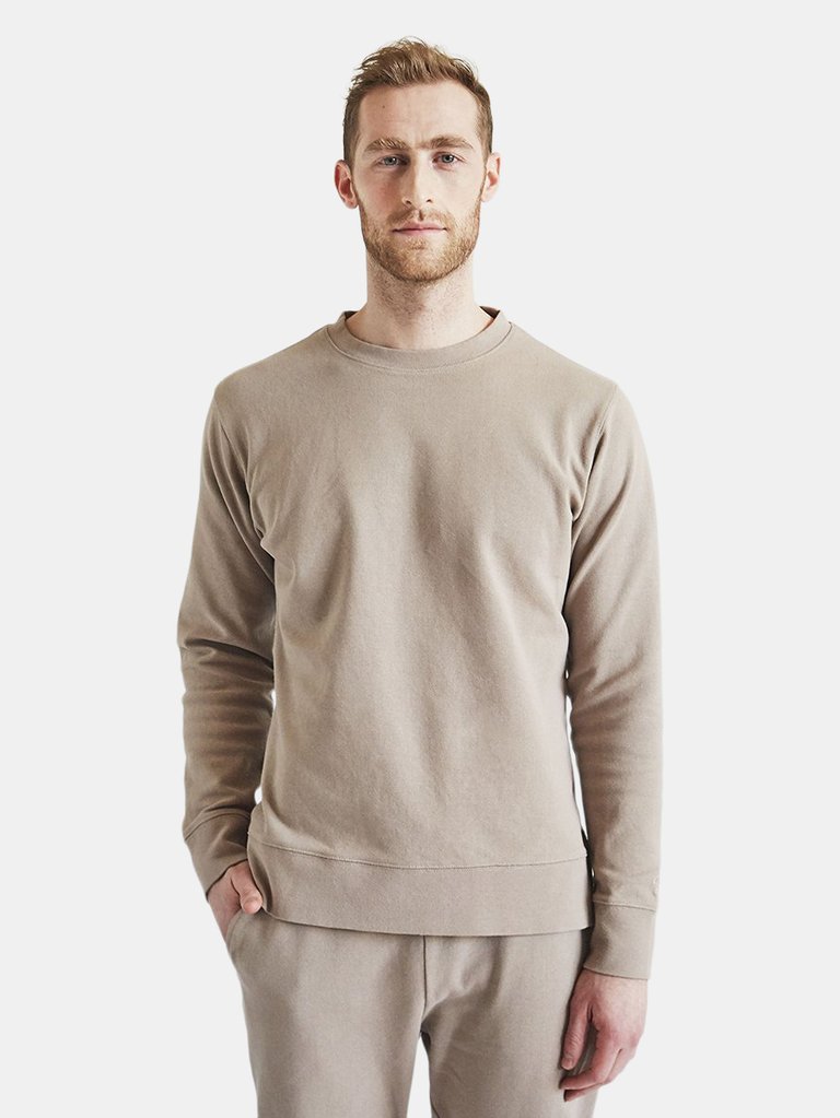 All Day Clean Sweatshirt - Greige