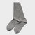 Basic Rib Crew Socks - Grey - Grey
