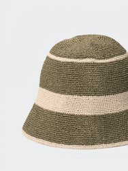 Paper Crochet Bucket Hat - Army - Army
