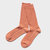 Paper X Superwash Wool Cable Socks - Coral - Coral