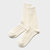 Paper X Superwash Wool Cable Socks - White - White